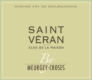 Pierre Meurgey - Saint-Véran Clos de la Maison - Label
