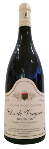 Domaine Odoul-Coquard Clos de Vougeot Grand Cru - Bottle