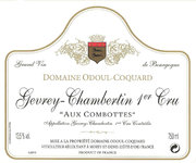 Domaine Odoul-Coquard - Gevrey-Chambertin 1er Cru Aux Combottes - Label