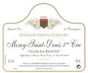 Domaine Odoul-Coquard - Morey-Saint-Denis 1er Cru Clos la Riotte - Label