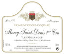 Domaine Odoul-Coquard - Morey-Saint-Denis 1er Cru Les Millandes - Label