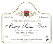 Domaine Odoul-Coquard - Morey-Saint-Denis Les Crais Gillon - Label