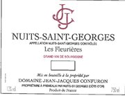 Domaine Jean-Jacques Confuron - Nuits-Saint-Georges "Les Fleurières" - Label