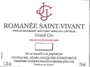 Domaine Jean-Jacques Confuron - Romanée Saint-Vivant Grand Cru - Label