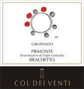 Col dei Venti - Brachetto DOC - Label