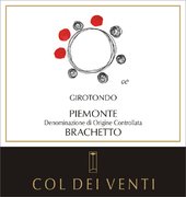 Col dei Venti - Girotondo Brachetto DOC - Label