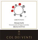 Col dei Venti - Girotondo Brachetto DOC - Label