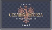 Cesarini Sforza - Classico Trentodoc Rosé Brut - Label