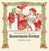Bassermann-Jordan - Riesling - Label