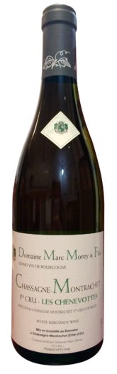 Domaine Marc Morey et Fils Chassagne-Montrachet 1er Cru Les Chenevottes - Bottle