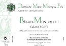 Domaine Marc Morey et Fils - Bâtard-Montrachet Grand Cru  - Label