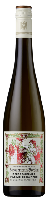 Bassermann-Jordan Paradiesgarten Riesling Kabinett - Bottle