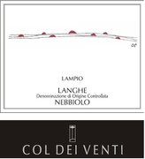 Col dei Venti - "Lampio" Langhe Nebbiolo DOC - Label