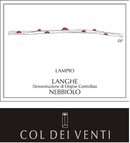 Col dei Venti - "Lampio" Langhe Nebbiolo DOC - Label