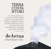 Terra Costantino  - de Aetna Etna Bianco DOC - Label