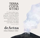 Terra Costantino  - de Aetna Etna Bianco DOC - Label