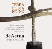 Terra Costantino  - de Aetna Etna Rosso DOC - Label