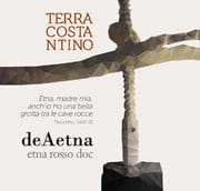 Terra Costantino  - deAetna Etna Rosso DOC - Label