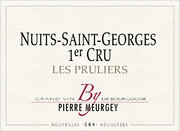 Pierre Meurgey - Nuits-Saint-Georges 1er Cru Les Pruliers - Label