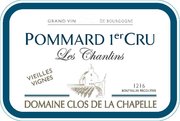 Domaine Clos de la Chapelle - Pommard 1er Cru Les Chanlins - Label