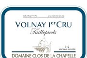 Domaine Clos de la Chapelle - Volnay 1er Cru Taillepieds - Label