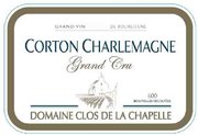 Domaine Clos de la Chapelle - Corton-Charlemagne Grand Cru - Label