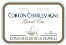 Domaine Clos de la Chapelle - Corton-Charlemagne Grand Cru - Label