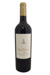 Trig Point Merlot Diamond Dust Vineyard - Bottle