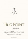 Trig Point - Merlot Diamond Dust Vineyard - Label