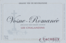 Domaine Jacques Cacheux & Fils - Vosne-Romanée Les Chalandins - Label