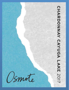 Osmote - Chardonnay Cayuga Lake - Label