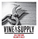 Vine & Supply - Pinot Noir Willamette Valley - Label