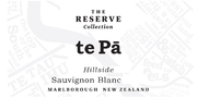 te Pā - Hillside Sauvignon Blanc, The Reserve Collection - Label