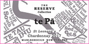 te Pā - St. Leonard's Chardonnay, The Reserve Collection - Label
