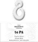 te Pā - Taylor River Pinot Noir, The Reserve Collection - Label