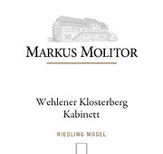 Markus Molitor - Wehlener Klosterberg Riesling Kabinett (White Capsule) - Label