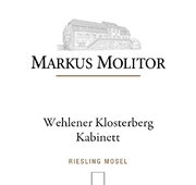 Markus Molitor - Wehlener Klosterberg Riesling Kabinett - Label