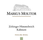Markus Molitor - Zeltinger Himmelreich Riesling Kabinett (Green Capsule) - Label