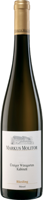 Markus Molitor Ürziger Würzgarten Riesling Kabinett (Gold Capsule) - Bottle