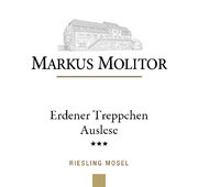 Markus Molitor - Erdener Treppchen Riesling Auslese *** (Gold Capsule) - Label
