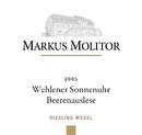 Markus Molitor - Wehlener Sonnenuhr Riesling Beerenauslese - Label