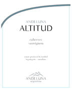 Andeluna - Altitud Cabernet Sauvignon - Label