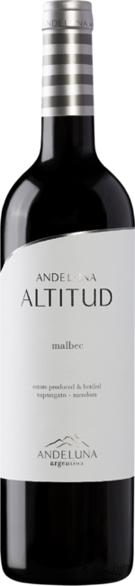 Andeluna Altitud Malbec Tupungato - Bottle