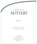 Andeluna - Altitud Malbec - Label