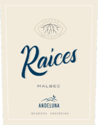 Andeluna - Raices Malbec - Label