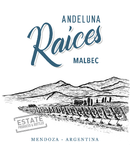 Andeluna - Raices Malbec Mendoza - Label