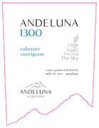 Andeluna - 1300 Cabernet Sauvignon Valle de Uco - Label
