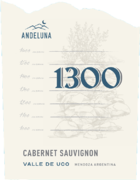 Andeluna - 1300 Cabernet Sauvignon Valle de Uco - Label