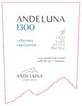 Andeluna - 1300 Cabernet Sauvignon Valle de Uco - Label