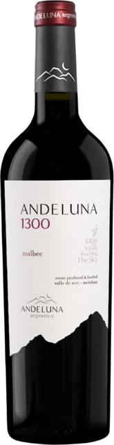 Andeluna 1300 Malbec Valle de Uco - Bottle